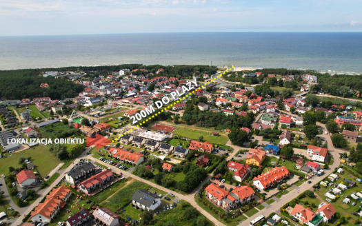 Ośrodek Wczasowy Rowy.  Super lokalizacja nad morzem!