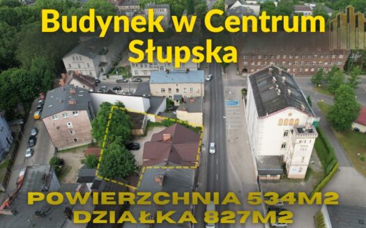 Obiekt Usługowy w centrum Słupska Klub muzyczny + Szkoła
