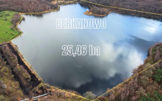 ✅ 25,46ha ✅ Jezioro ✅ Grunt✅ Berkanowo